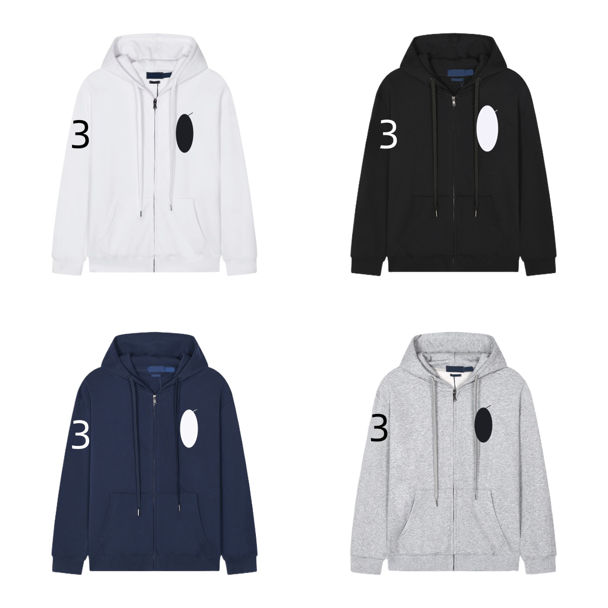 Designer Men's Polo Hoodie Y2K Pony Embroidered High Street Fashion Casual Printed Pullover Cardigan Zipper Sweater Hip Hop Retro Loose Fashion Coat Unisex Clothes