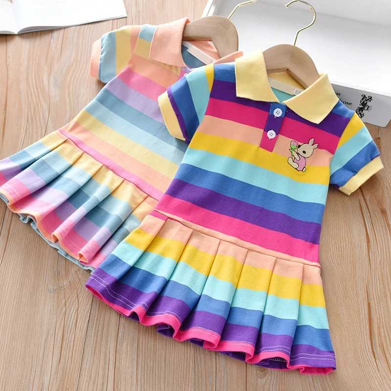 New Girl Dress Children Dresses Kids Clothes Fashion toddler Baby Clothing Spring Summer Gilrs Dress C250916