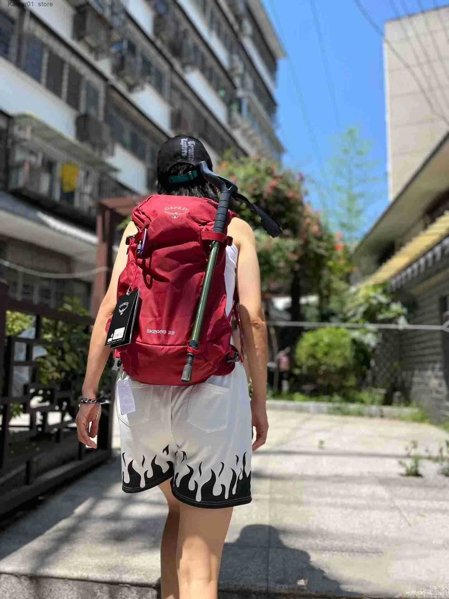 Outdoor Bag Mens Womens 22L Hiking Camping Backpack 30L Waterof Z250915