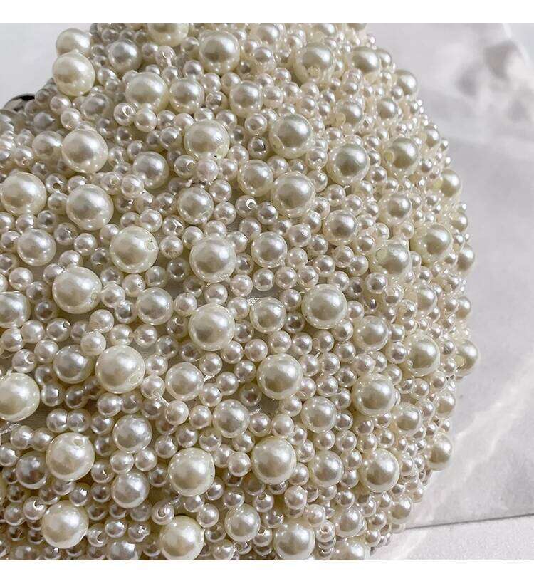 Designer Bags Pearl Beaded Heart Shaped Women Handbag Evening Wedding Party Clutch Purse Shoulder Messenger Female Fashion Bag Luxury Bag