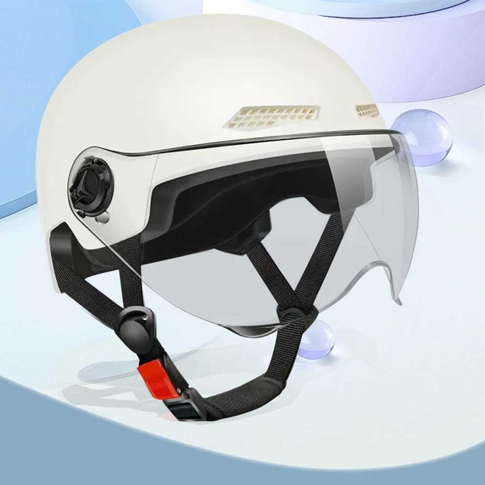 Electric Bike Helmet Scooter Helmet Adjustable Sports Helmet Breathable Detachable Lining Cycling Accessories for Summer J250916