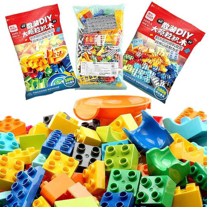 Bulk Big Particle Building Block Accessories Animal House DIY Assembled Bricks Children 36 Years Old Educational Toys And Gifts C250916