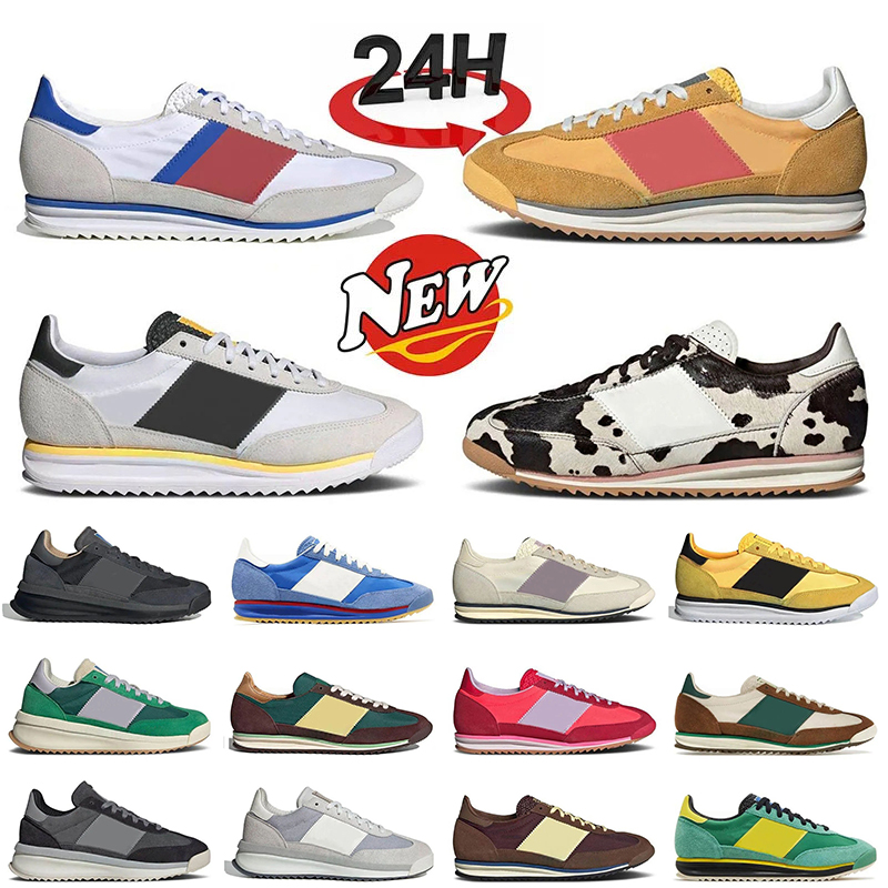 Top aaa+SL 72 Women Mens Designer Outdoor Shoes Low Tops sl72 OG Trainers Utility Yellow Royal Preloved Green Core Black Charcoal Grey Platform Loafers Sneakers