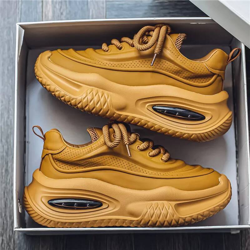 Casual Sports Fashionable Thick Soled Skateboarding Shoes, Trendy and Comfortable Men's Shoes Suitable for Outdoor ddmymonkey