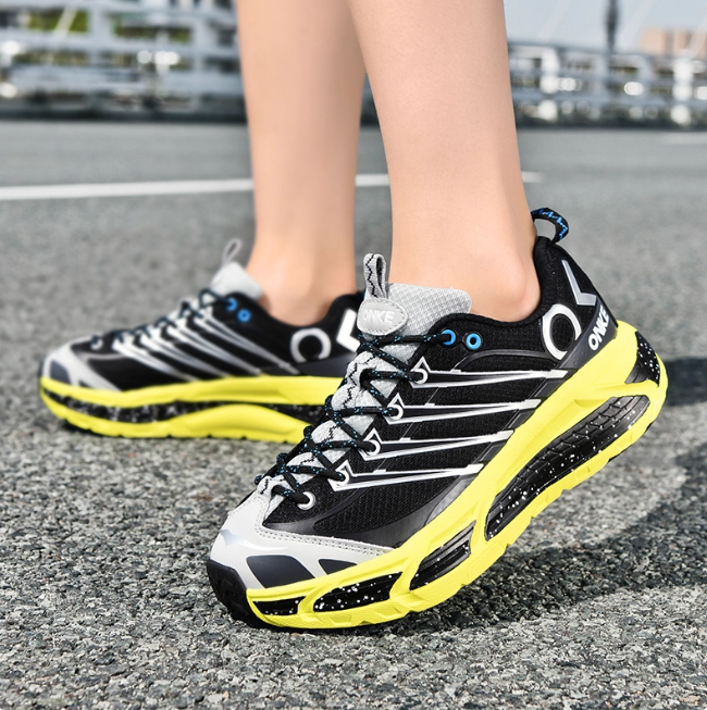 ONKE Women's & Men's Running Shoes 2025 New Autumn Lightweight Mesh Breathable Shock Absorption Anti-Slip Odor-Resistant Sports Footwear