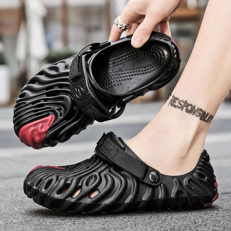2025 Fashion Women Platform Slippers Flower DIY Garden Summer Shoes Woman Thick Bottom Soft EVA High Heel Sandals Girls Beach Sl