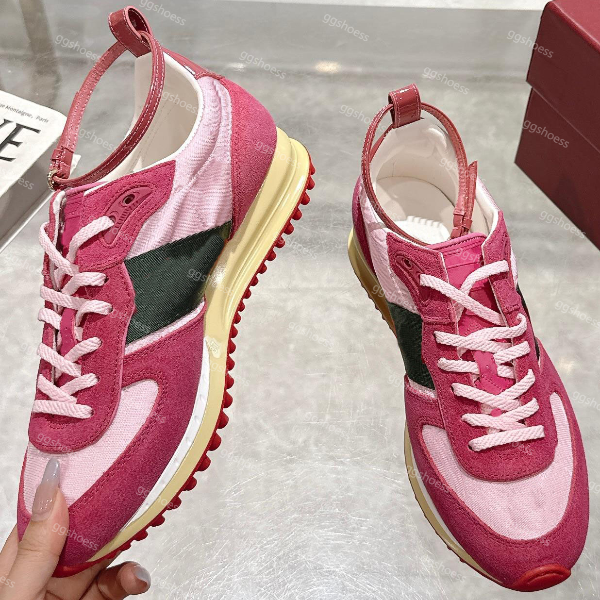 2025 New Product Re Motion Sneakers Designer Trainers Sneaker Women Casual Shoes Sneaker Calfskin Top Quality Mesh Sneakers Shoe