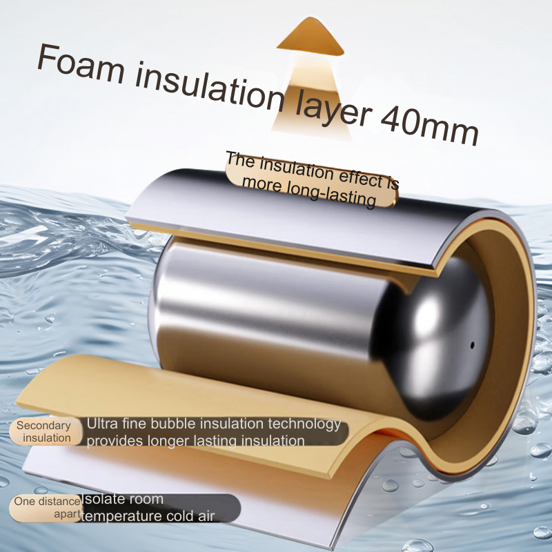 Energy-Saving Wansong Vertical Electric Water Heater with Enhanced Insulation for Optimal Efficiency Iron spray coating shell -NO01T