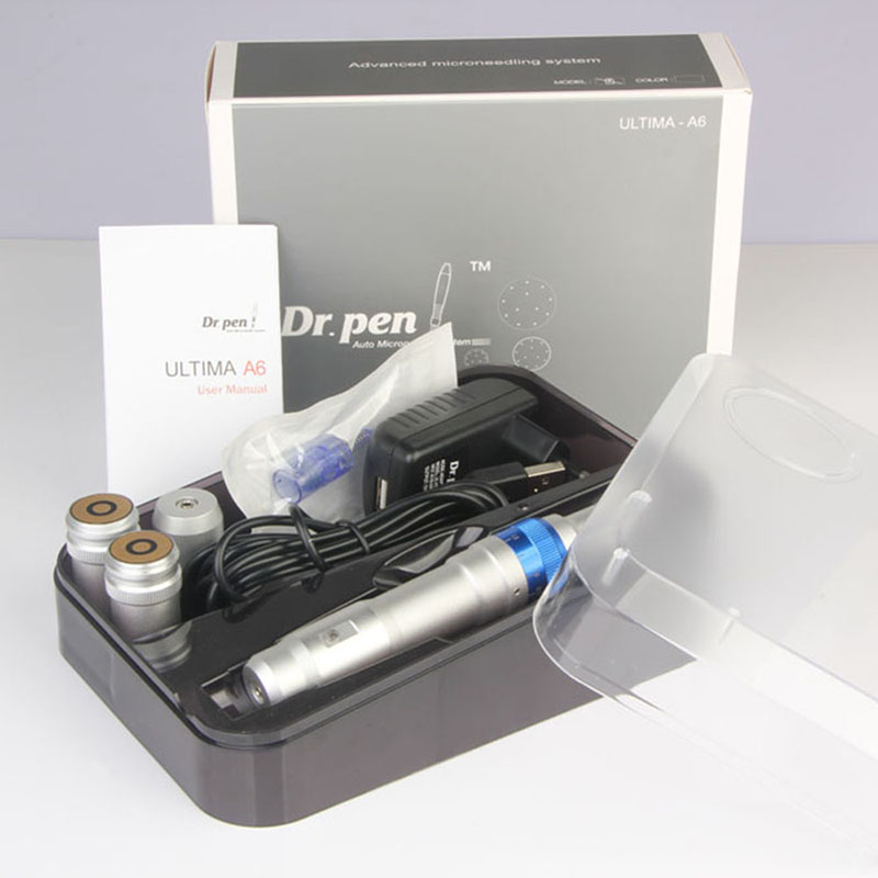 Dr Pen Ultima A6 Home-use Automatic Micro Needling Dermapen for Skin Care MTS - Wireless & Wired Dual Functionality