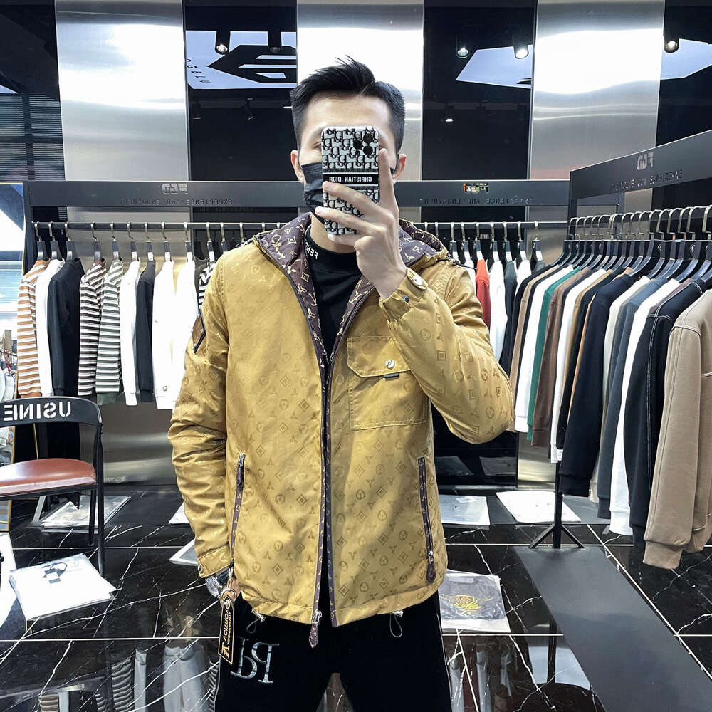 Spring 2025 Men's Thin Hooded Jacket Stylish Sun Protection Outerwear Youthful Male Casual Wear Comfortable Regular Length Men's Jacket Hood