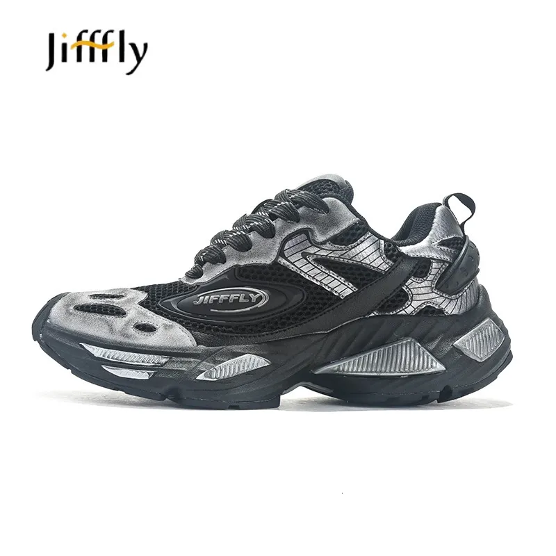 Jifffly 2025 Designer Men's Dad Shoes Fashionable Outdoor Sports Shoes Anti-slip Height-increasing Shoes Women's Beach Casual Shoes Luxury T