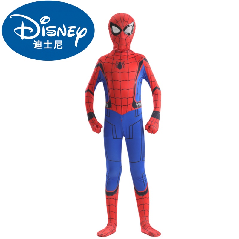 Disney Halloween Spiderman jumpsuit Halloween children's performance role-playing costume baby costume designer children's clothing designer cosplay costume bab..