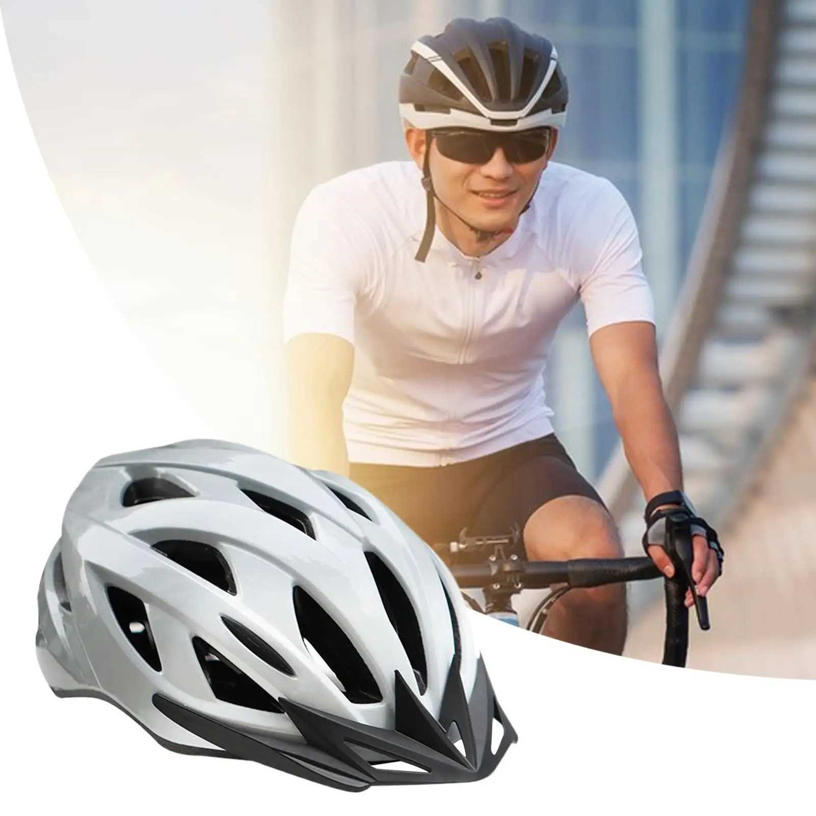 Cycling Helmet Lightweight Cycling Helmet AdjustabLE Gear with Chin Strap Ventilation Riding AccESSories Biking Helmet J250916