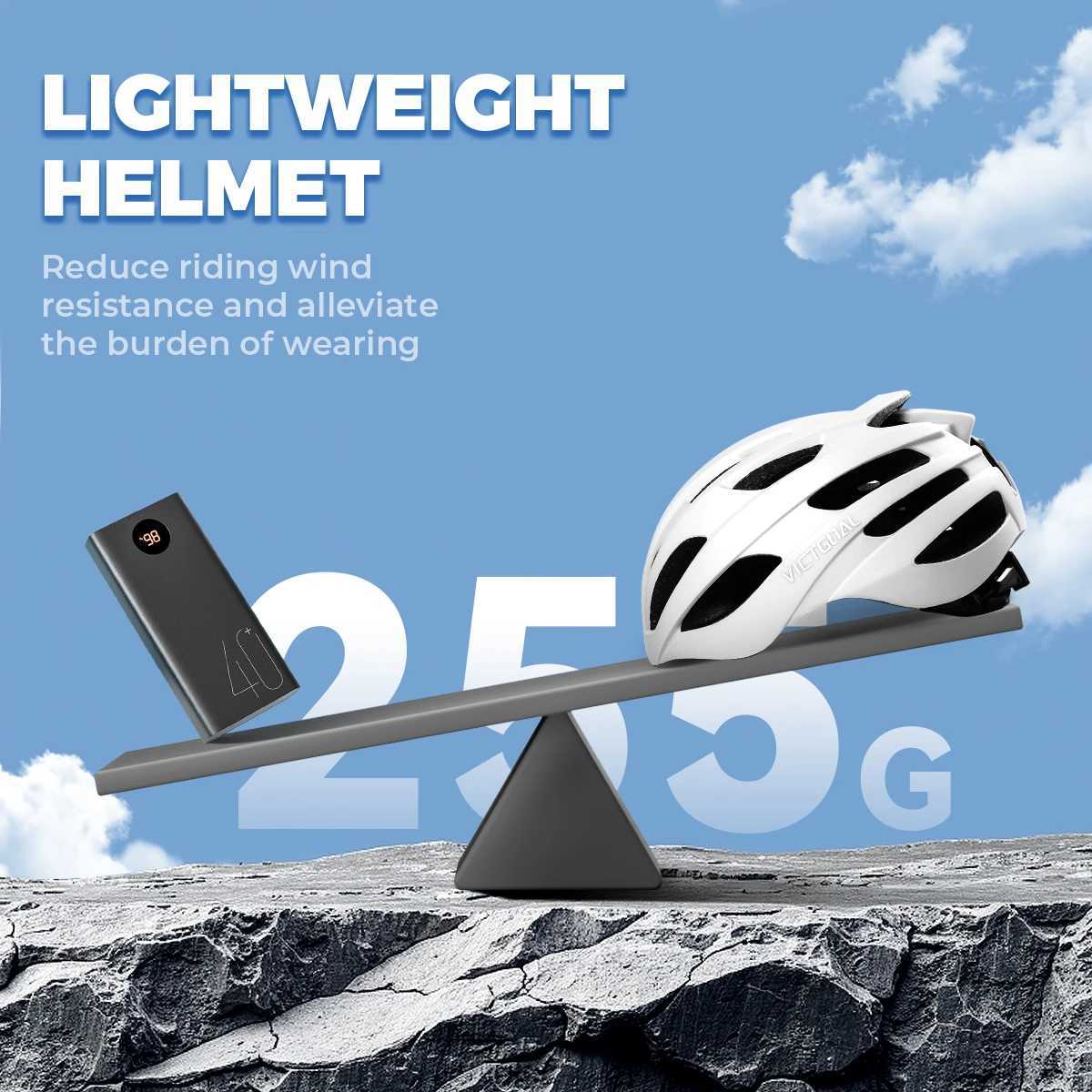 VICTGOAL Lightweight Bicycle Helmets for Men Women Breathable Bike Helmet MTB Road Scooter Safety Caps Adult Cycling Accessories J250916