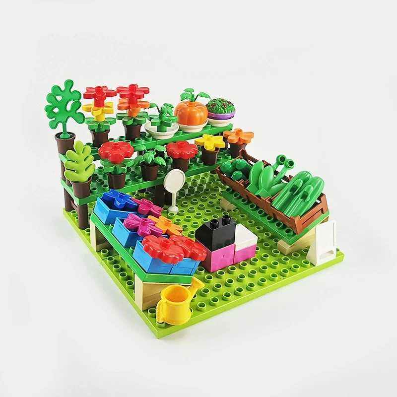 12pcs Big Size Thick Building Blocks 2x3 Dots Assembled Figures Bricks Educational Kids Toys Compatible Large Particle For Kids C250916