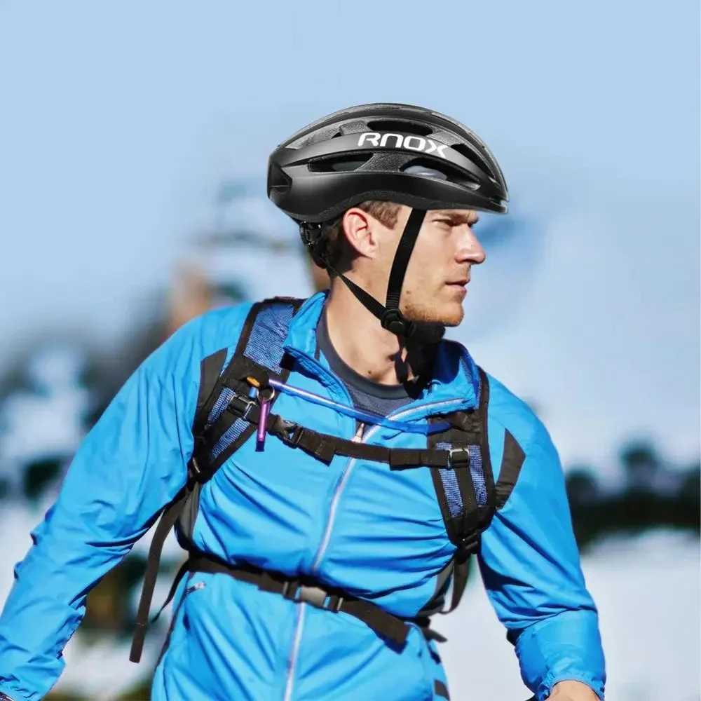 RNOX New Ultralight Cycling Helmet Safety Cap Bicycle Helmet for Women Men Racing Bike Equipments Road MTB Adult Bike Helmets J250916