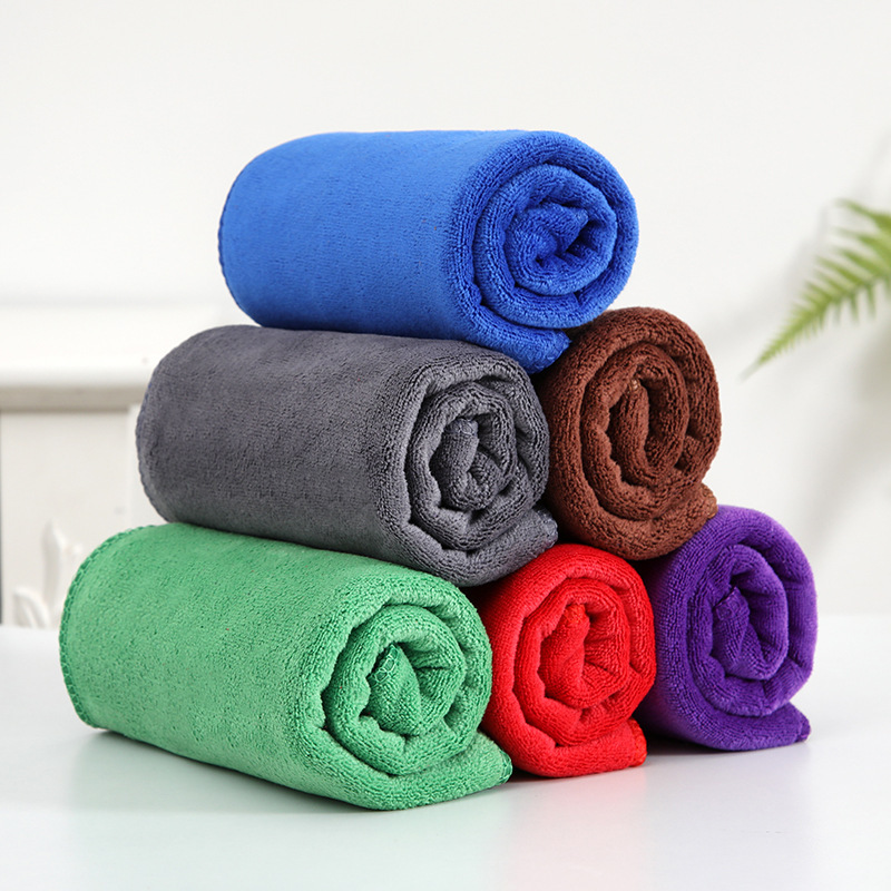 Microfiber Wash Absorbent 420g Thickened Large Car Wiping Cloth Beauty Hair Drying Towel Special
