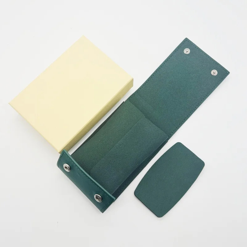 Green Portable Travel Storage Shockproof Transport Watch PU Leather Plastic Box No Suitable for Roleexres Watch Display Box 250915