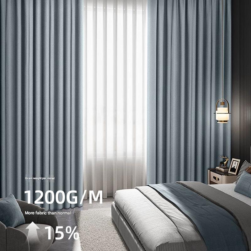 YL-37201 digital shower curtain cross-border plant flower waterproof polyester bathroom four-piece set dry and wet separation moisture-proof