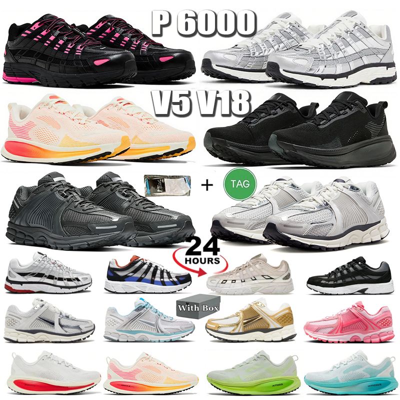 free shipping P600 P6000 Pink Foam Vomero 5 Gold Running Shoes Photon Dust Metallic Silver Women Mens Trainers Dark Grey Black White Runner Sneakers EUR 36-45