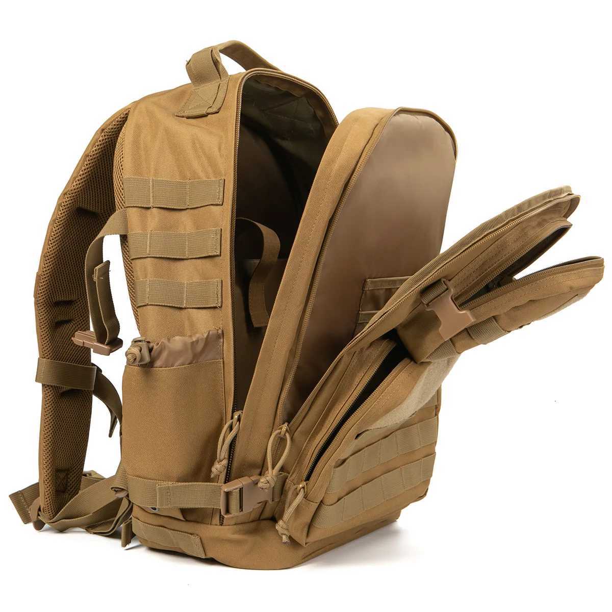 Military Tactical Backpack for Men and Women 45L Army Backpack Outdoor 3 Days Assault Pack Bag Large Rucksack with Molle System Z250916
