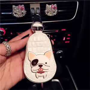 Bestseller Car Protective Leather Cartoon Doll Key Cute Bag Remote Control Case ddmytues