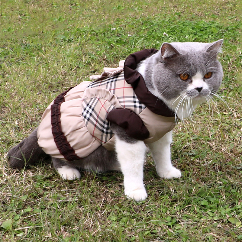 Designer Pet Clothing Winter Dog Coat Poodle Schnauzer Corgi Samoyed Husky Labrador Golden Retriever Clothes Dog Costume