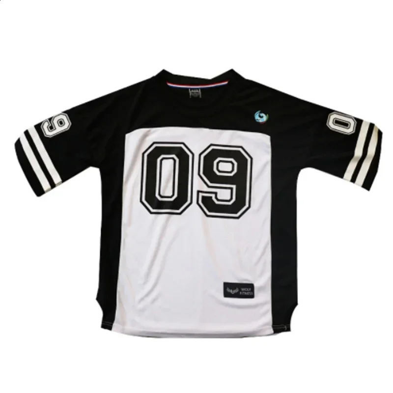 Mens Quick Dry Breathable T Shirt Football Jersey Loose Fit Gym Tee Size 250916