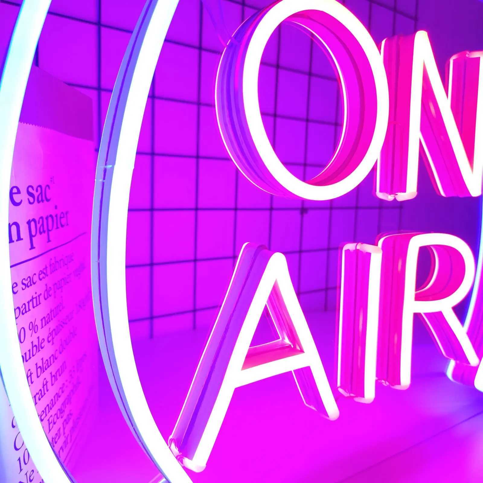 ON AIR Neon Sign LED Neon Light Sign Suitable For Party Wall Decoration USB Poweredo Suitable For Bedroom Decoration Neon Lamp Y250916