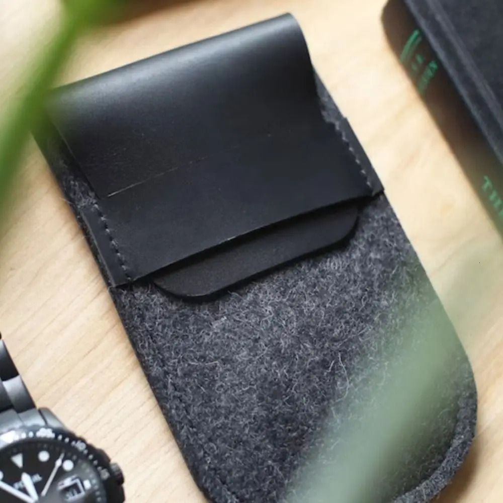 Dust Protect Gift Felt Leather Organizer Watch Case Watch Pouch Storage Bag Watch Protection Bag For Travel 250915