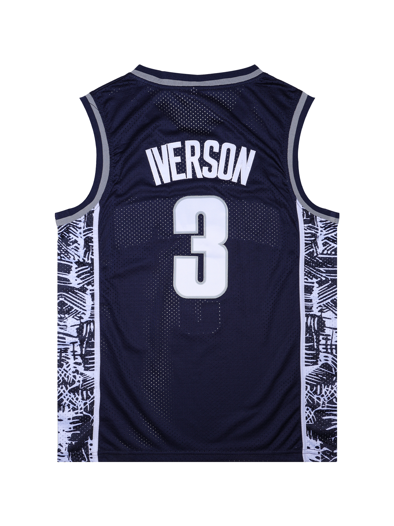 In Stock Basketball Jersey 3 Allen Iverson THROWBACK Stitched Fast Shipping Embroidered Letter Number Design Classic Sportswear Jerseys