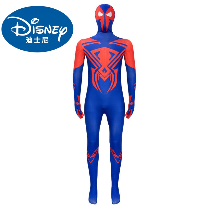 Disney Spider-Man costume for children Miguel cosplay jumpsuit with print Halloween outfit baby girl clothe baby clothe girl designer kid clothe Cospl