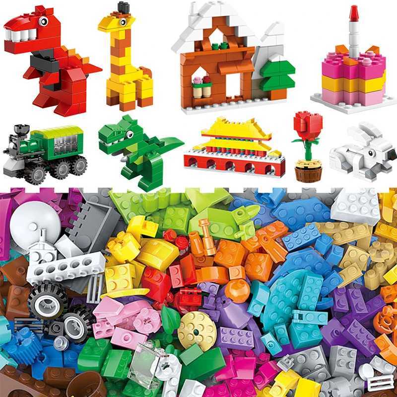 1000 Pcs Parts 500 Pieces Creative Designer DIY Toys Boy Girl Friend Model Building Blocks MOC Classical Bricks Christmas Gift C250916