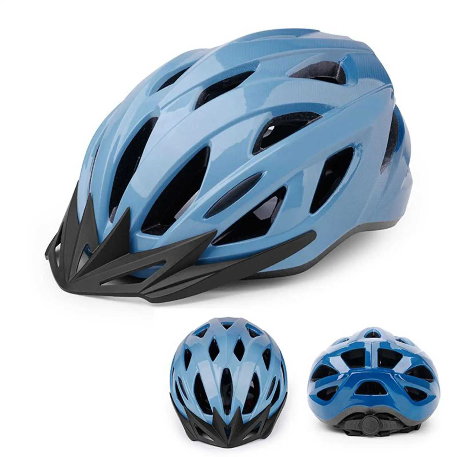 Biking Helmet Lightweight Cycling Helmet Ventilation Safety Gear with Chin Strap AdjustabLE Riding AccESSories for Men J250916