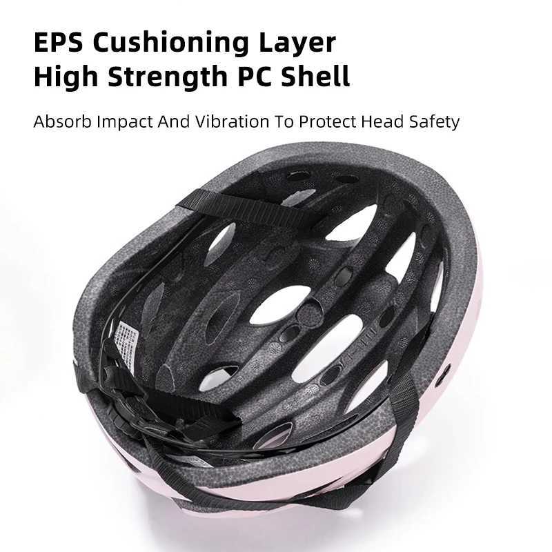 ROCKBROS Bike Helmet Women Lightweight BreathabLE With GoggLEs LEns AdjustabLE Cycling Helmet MTB Road BicycLE Safety H J250916