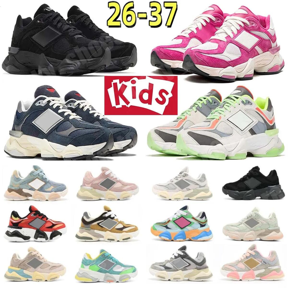 Designer Kids Running Shoes toddler Sneakers youth boys girls pink blue Shoe Runner GREY Black White Sports Trainers