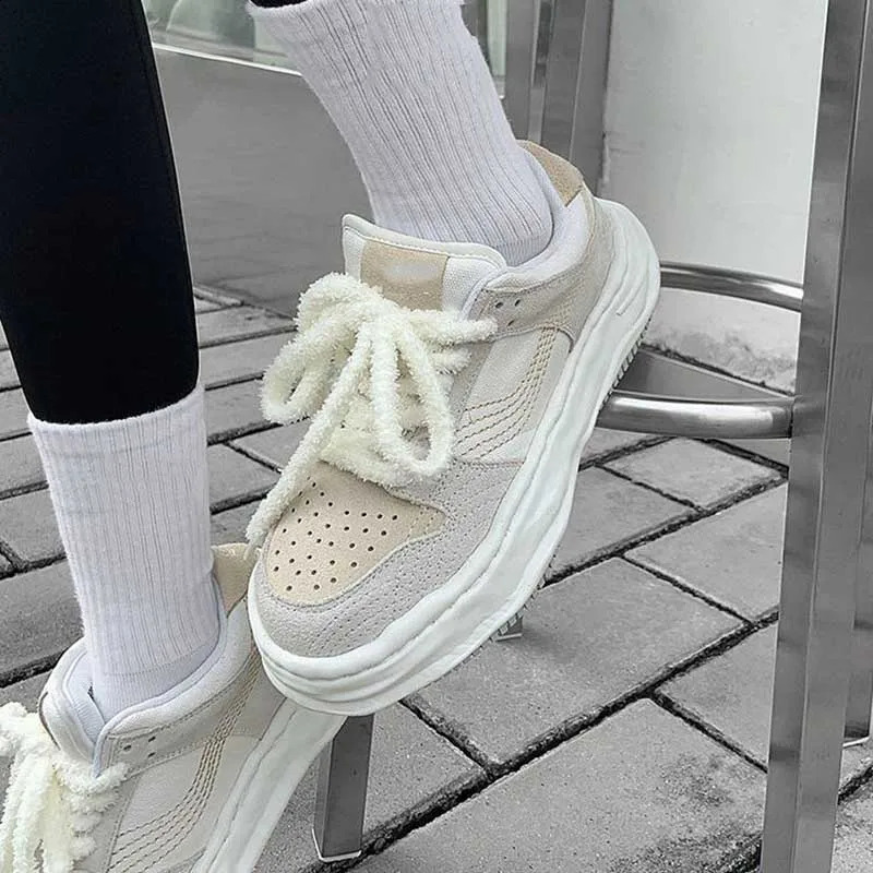 Fluffy Shoelaces Quality 15cm Wider Plush Rope Laces For Shoes White Casual Sneakers Flat Shoelace 120cm Shoes Accessories 250915