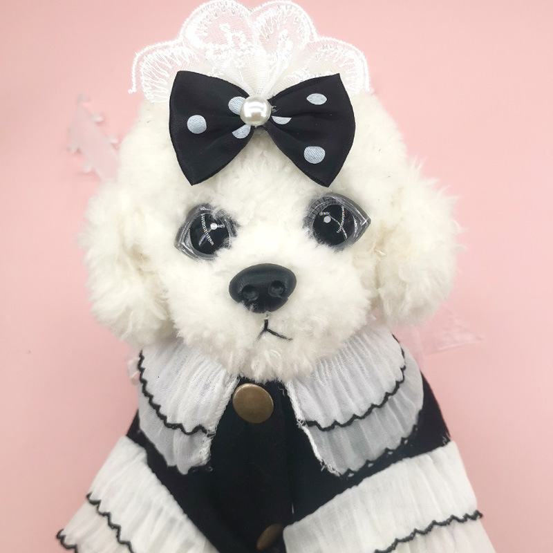 Little Chanel Style Pet Dog Shedding Clothing Teddy Pomeranian Cat Autumn Winter Trendy Two-Leg Cardigan Clothes
