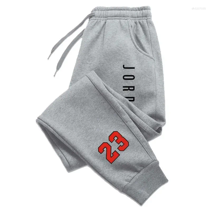 Men's Pants Cross-Border Autumn And Winter Women's Sports Fashionable Letter Print Casual Leggings Sweatpants