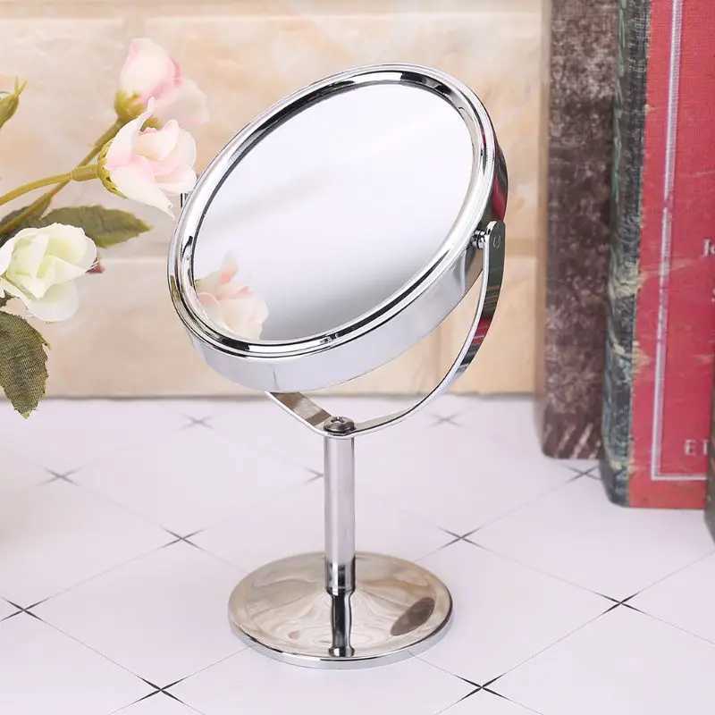 Beauty Makeup Cosmetic Mirror DoubleSided Normal Stand Mirror C250916