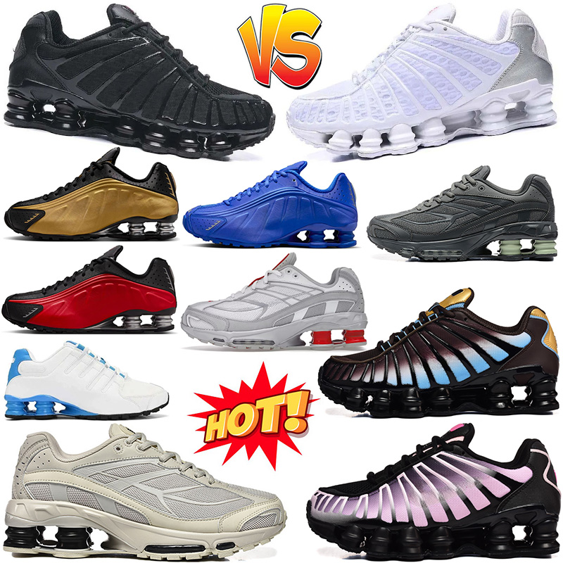 shoxs tl r4 nz ride 2 running shoes designer men women sneakers triple black cool grey bred thunder storm obsidian volt mens trainers outdoor tennis