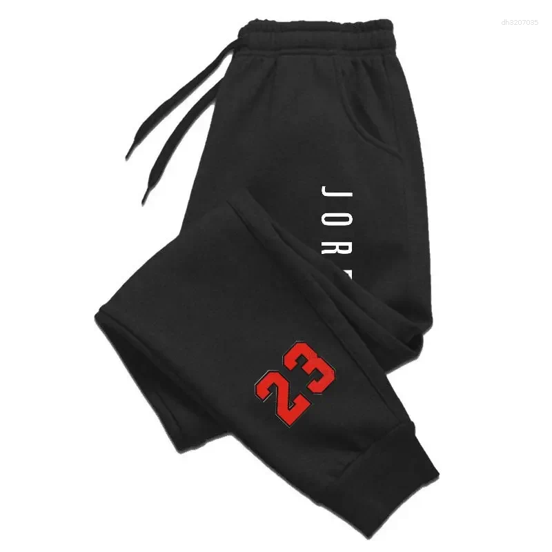 Men's Pants Cross-Border Autumn And Winter Women's Sports Fashionable Letter Print Casual Leggings Sweatpants