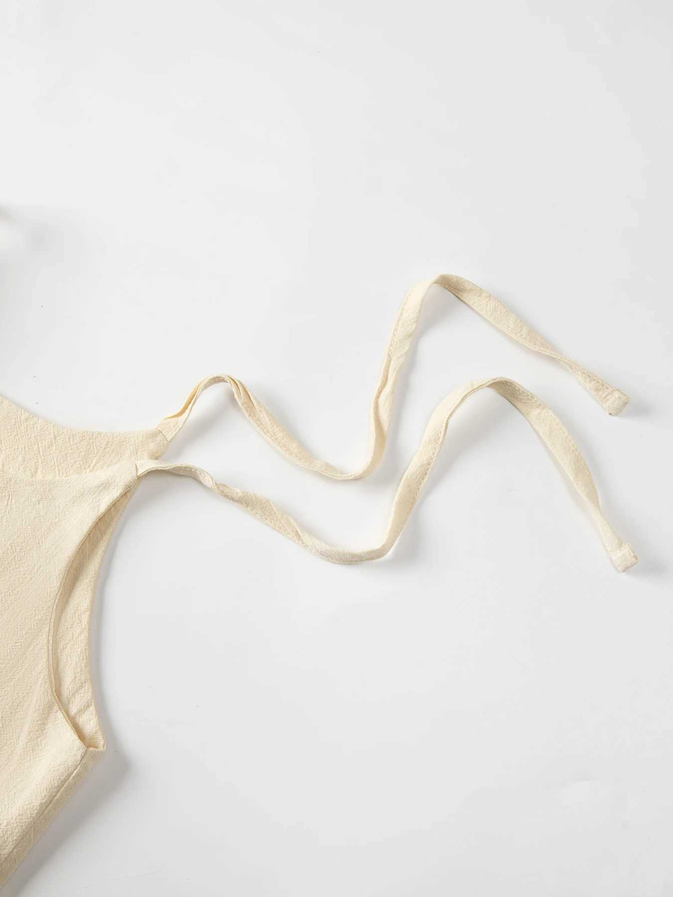 hot sales spring summer fall fashion solid color linen big pocket laceup slip dress baby girl dress designs C250916