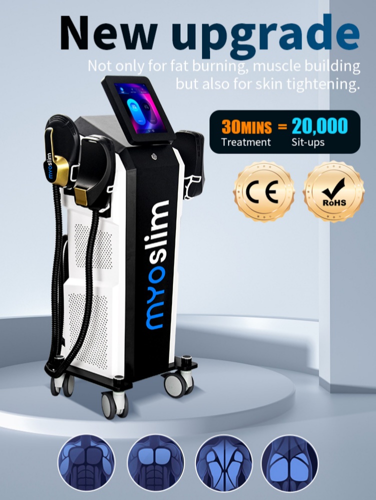 Professional EMS Body Sculpt 15Tesla 6500W Body Slimming Fat Burning Muscle Sculpting Electromagnetic Stimulate Sculpt Therapy Machine