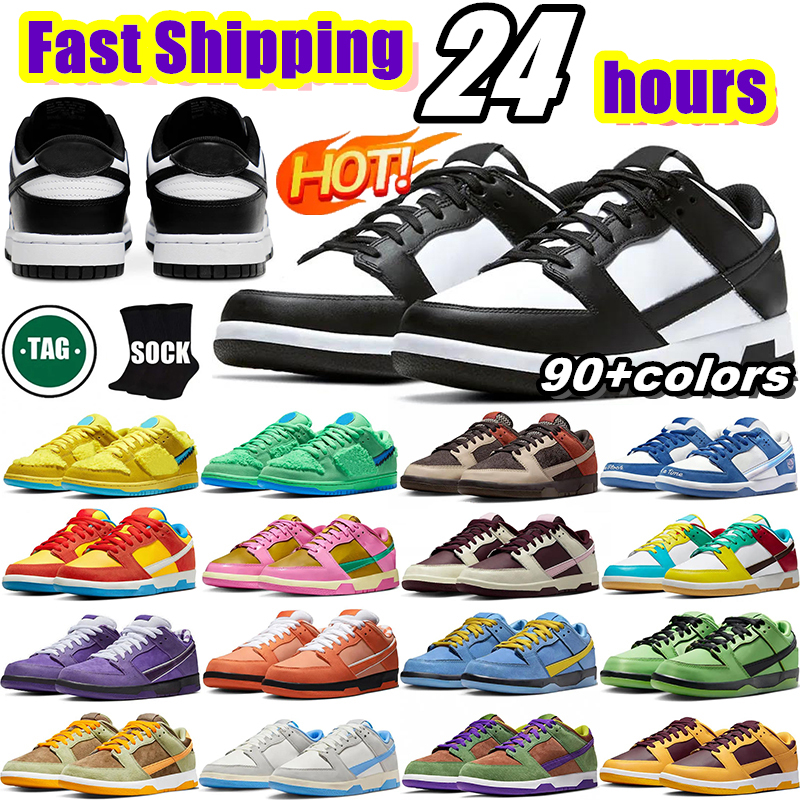 Designer Sneakers Casual Shoes for Men Women Classic Panda Triple Black White Gum Vintage Navy Chaussure Womens Outdoor Sports Mens trainers Shoe Sneaker