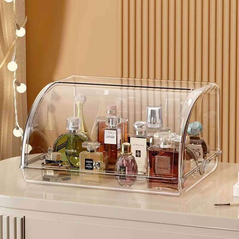 Modern Rectangular Plastic Bread Storage Container PE Food Locker Cake Stand with Aluminum Dessert Containers for Sundries