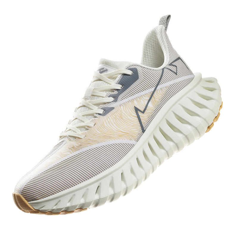 Men's Breathable Mesh Running Shoes for Spring/Summer - Lightweight Cushioned Sneakers