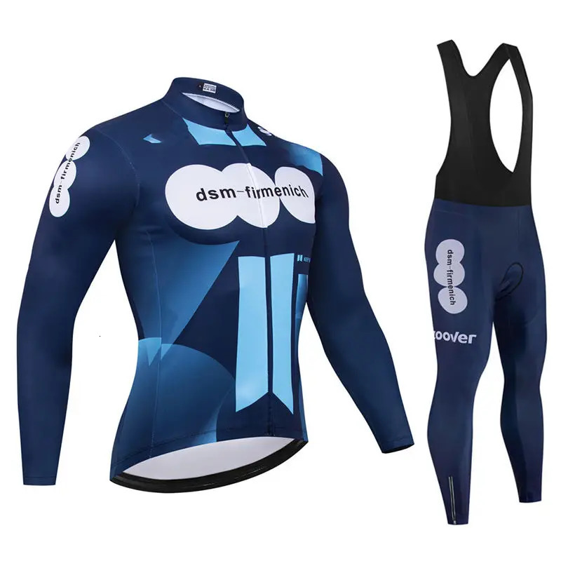 Picnic Team Autumn Long Sleeve Racing MTB Spring Long Cycling Jersey Set Bike Cycling Bicycle Clothing Uniform Ropa Ciclismo 250915