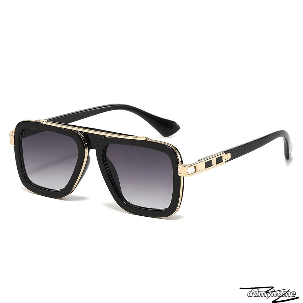 Designer For Men Women Oversized Fashion Uv400 Protection Sunglasses Polarized Goggle Pilot PC Frame Square Eyewear P3022 ddmyHome