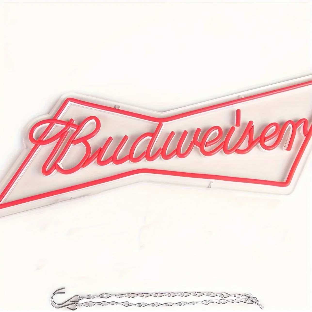 budweiser beer bar Neon Signs Bar Neon Beer Light Sign for Wall Decor for Man Cave Bedroom Shop Beer Club Pub Bistro Y250916